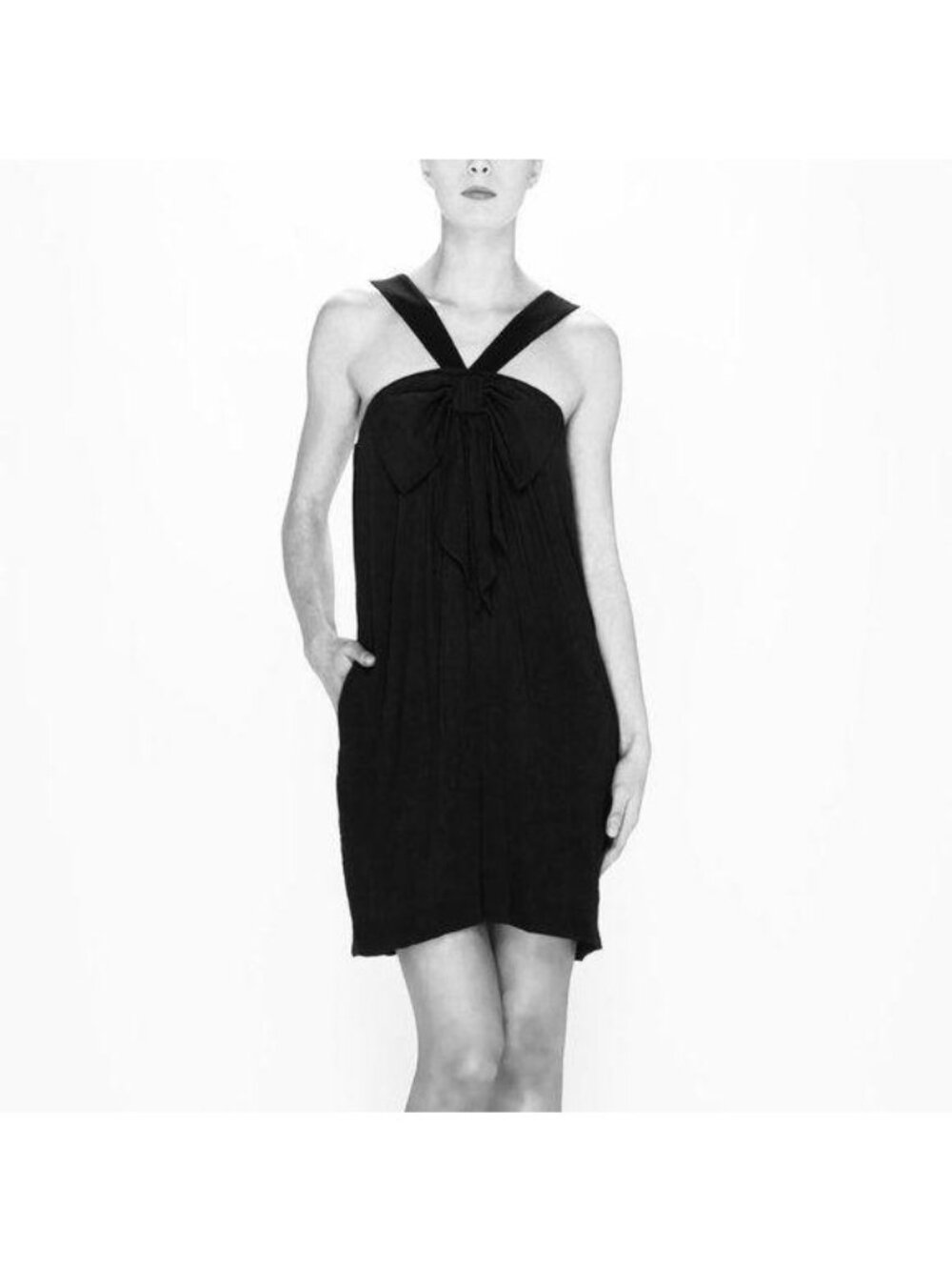 CLAUDIE PIERLOT Roger Bustier Inverted Dress LBD